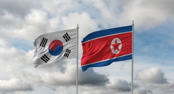 Južna i Sjeverna Koreja, zastave