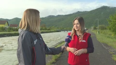 Natalia Turbić o stanju u Gračacu, Foto: HTV/HRT