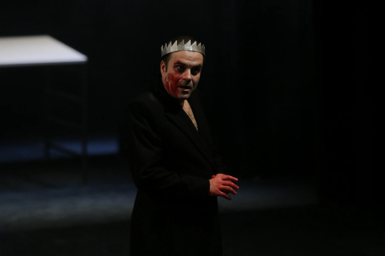 Ozren Grabarić kao Macbeth, Foto: Dražen Šokčević/Radio Rijeka