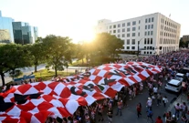 Croatia fans flood the streets of Dallas , Foto: Boris Kovacev/CROPIX