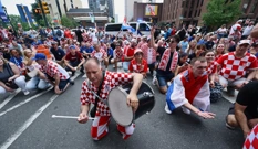 Hrvatski navijači u Philadelphiji , Foto: Boris Kovačev/CROPIX