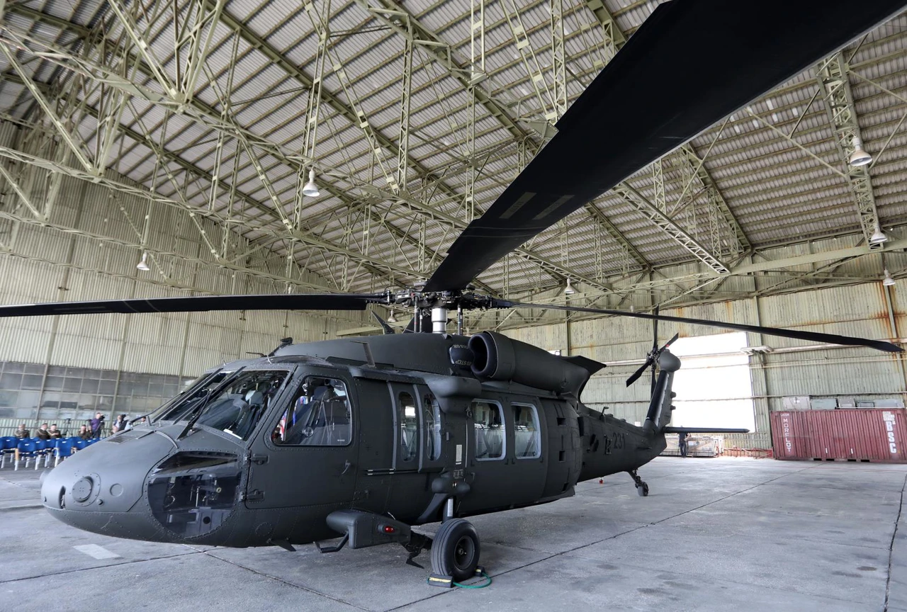 Helikopter Black Hawk koji su SAD donirale Republici Hrvatskoj , Foto: Emica Elvedji/PIXSELL