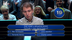 Petar Vrvilo, Foto: Tko želi biti milijunaš?/HRT