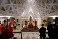 Lijes pape Franje, Foto: Vatican Media/Reuters