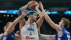 Nikola Jokić u dvoboju Srbije i Finske na EuroBasketu