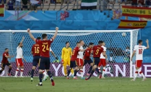 Pogodak Španjolske za vodstvo od 1:0, Foto: Marcelo Del Pozo/REUTERS
