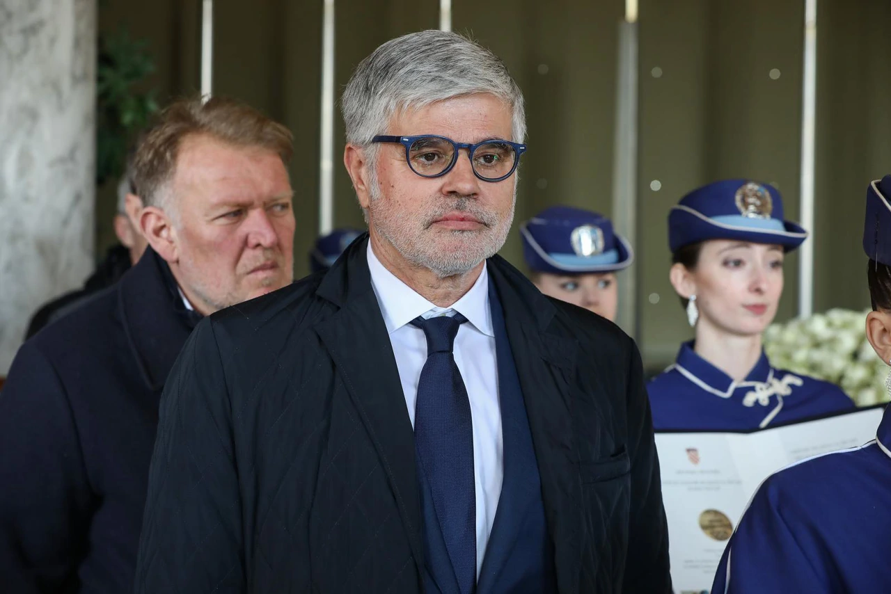 Robert Prosinečki i Aljoša Asanović u počasnoj straži, Foto: Jurica Galoić/PIXSELL