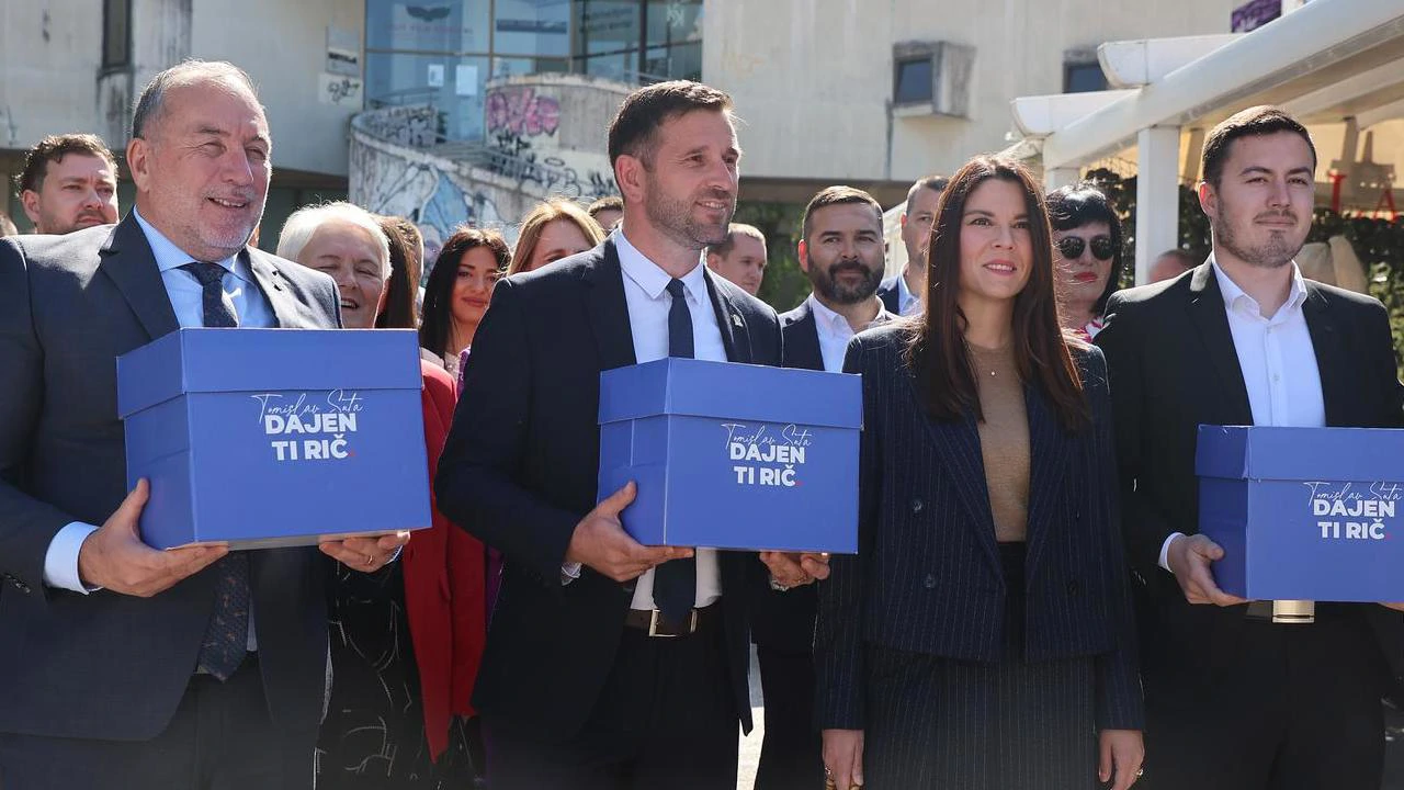 Split: Tomislav Šuta predao potpise za lokalne izbore