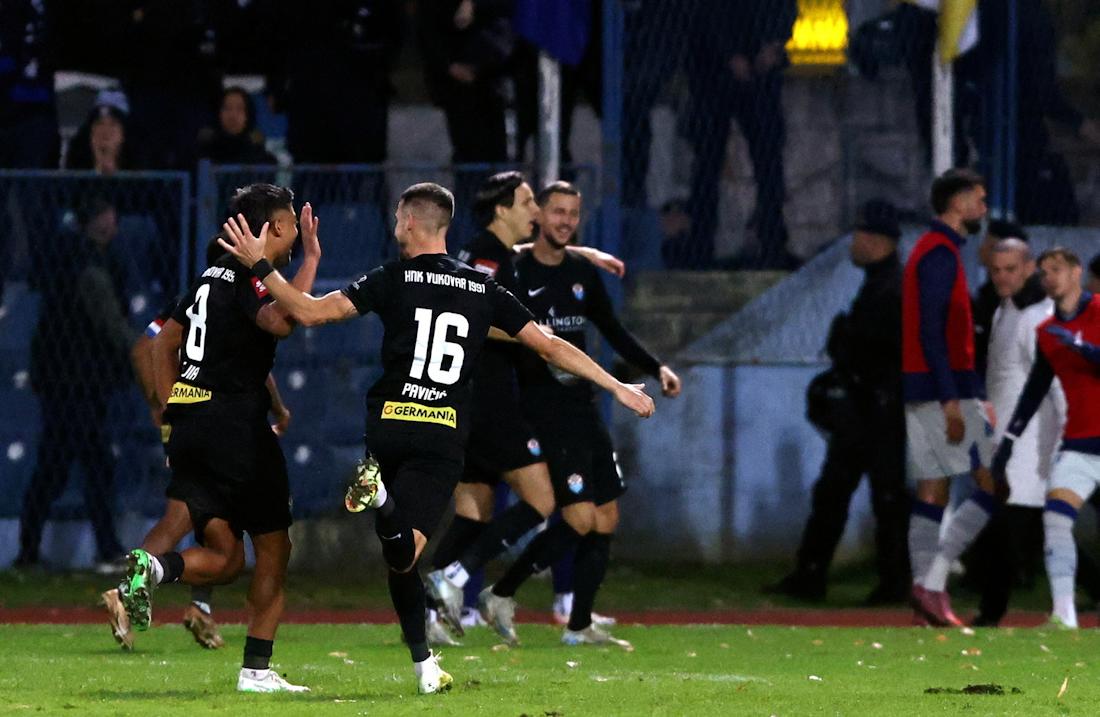 Vukovar 1991 schockiert Dinamo, Hajduk bleibt Erster 1 vukovar dinamo51 271025 20251027194352