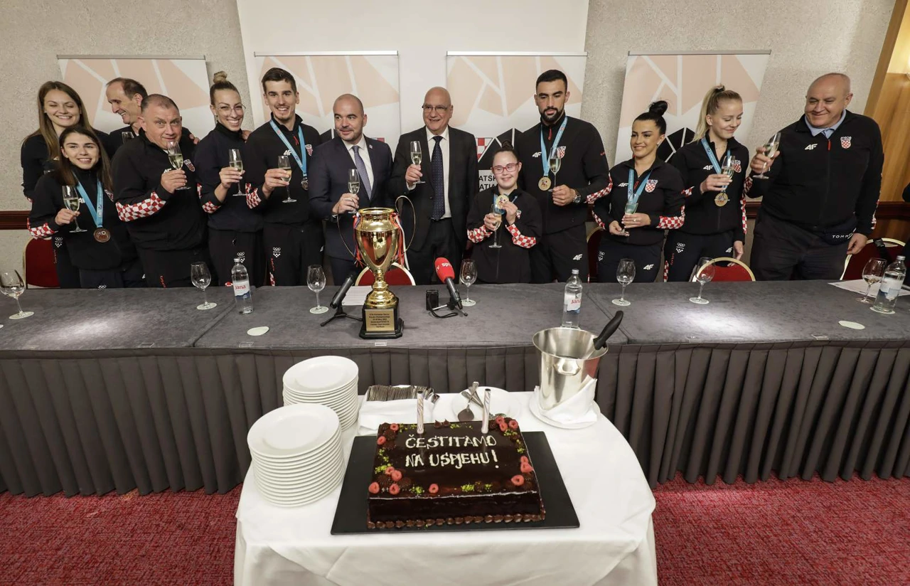 Hrvatska karate reprezentacija, Foto:  Jurica Galoić/PIXSELL