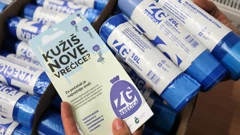 Nove vrećice za razvrstavanje otpada