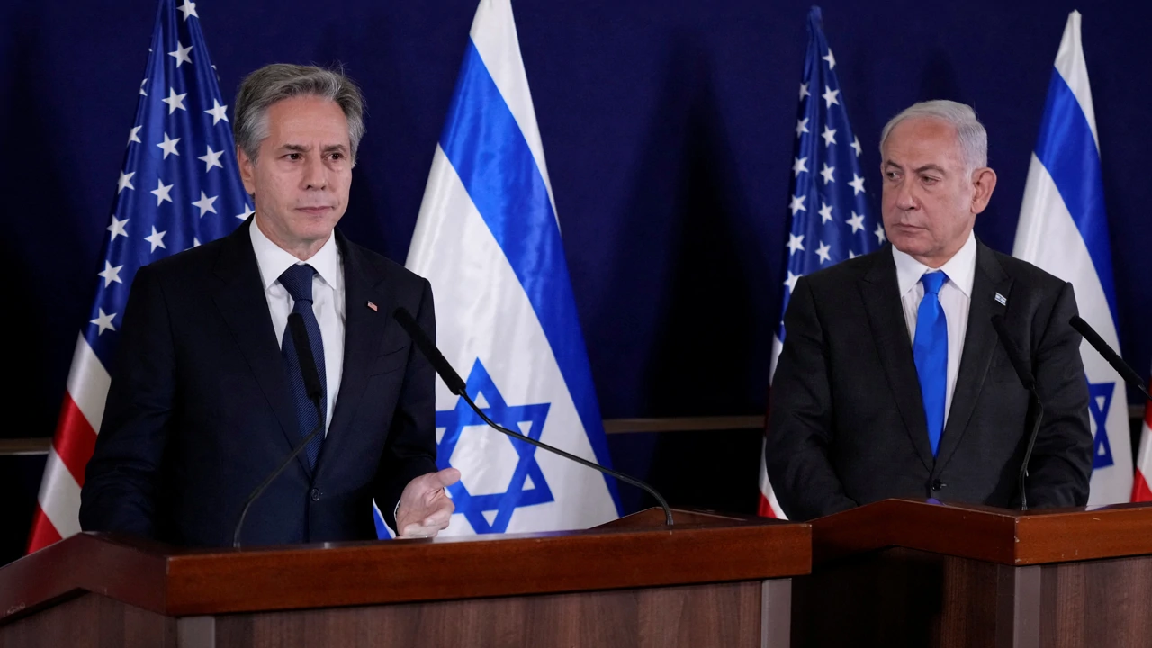Antony Blinken s premijerom Benjaminom Netanyahuom