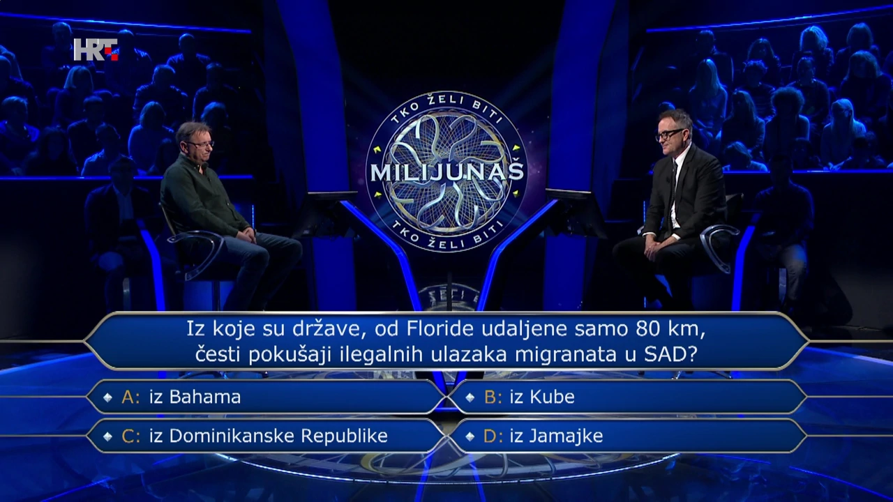 Barislav Poparić Grgas, Foto: Tko želi biti milijunaš?/HRT