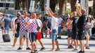 Navijači u Splitu uoči derbija