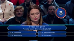 Daniela Andrašek, Foto: Tko želi biti milijunaš?/HRT