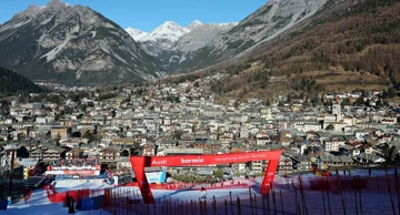 Skijaška staza u Bormiju, jednom od borilišta ZOI-ja 2026.