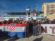 Zadar - prosvjedni marš, Foto: HRT zadar//