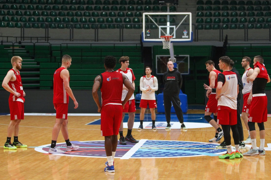 Trening hrvatskih košarkaša, Foto: Josip Bandić/CROPIX