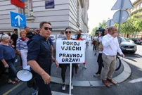 Prosvjed u organizaciji Općine Primošten, Foto: Robert Anić/Pixsell