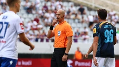 Sudac Dario Bel na utakmici Hajduk - Rijeka