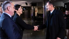 Dolazak Dragana Primorca na HRT-ovo sučeljavanje, Foto: HTV/HRT