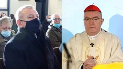 Ministar Darko Horvat i kardinal Josip Bozanić