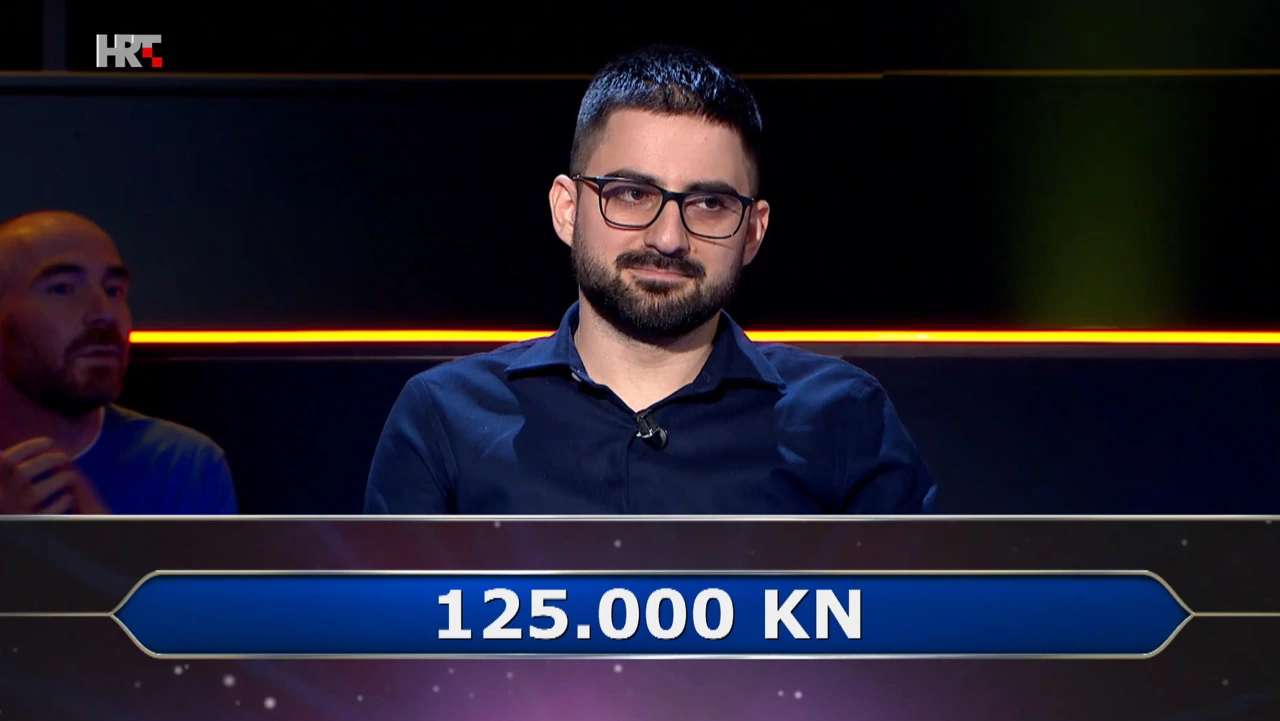 Marin Pažanin , Foto: Tko želi biti milijunaš?/HRT