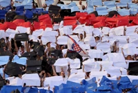 Koreografija Torcide, Foto: Šime Zelić/PIXSELL