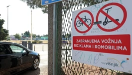 Zabrana za romobile i bicikle
