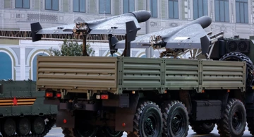 Jurišni dron Shahed/Geran na paradi u Moskvi