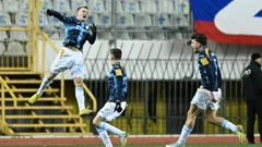 Matija Frigan slavi drugi pogodak za Rijeku