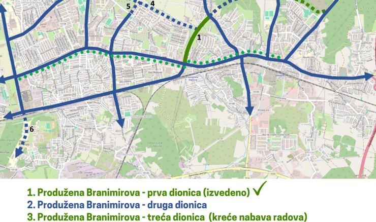 Branimirova treća dionica