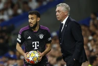 Noussair Mazraoui i Carlo Ancelotti, Foto: Susana Vera/REUTERS