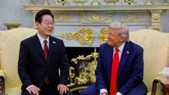 Lee Jae Myung i Donald Trump