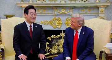 Lee Jae Myung i Donald Trump