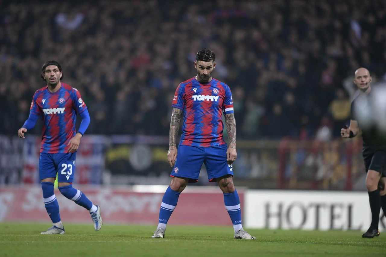 Igrači Hajduka, Foto: Igor Soban//PIXSELL