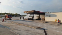 Požar na odmorištu Mosor na autocesti A1, Foto: Dalmacija Danas/HRT
