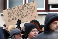 Prosvjed u  Zagrebu, Foto: Marin Tironi/PIXSELL
