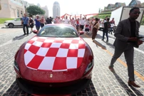 Navijački korteo u Dohi, Foto: Goran Stanzl/PIXSELL