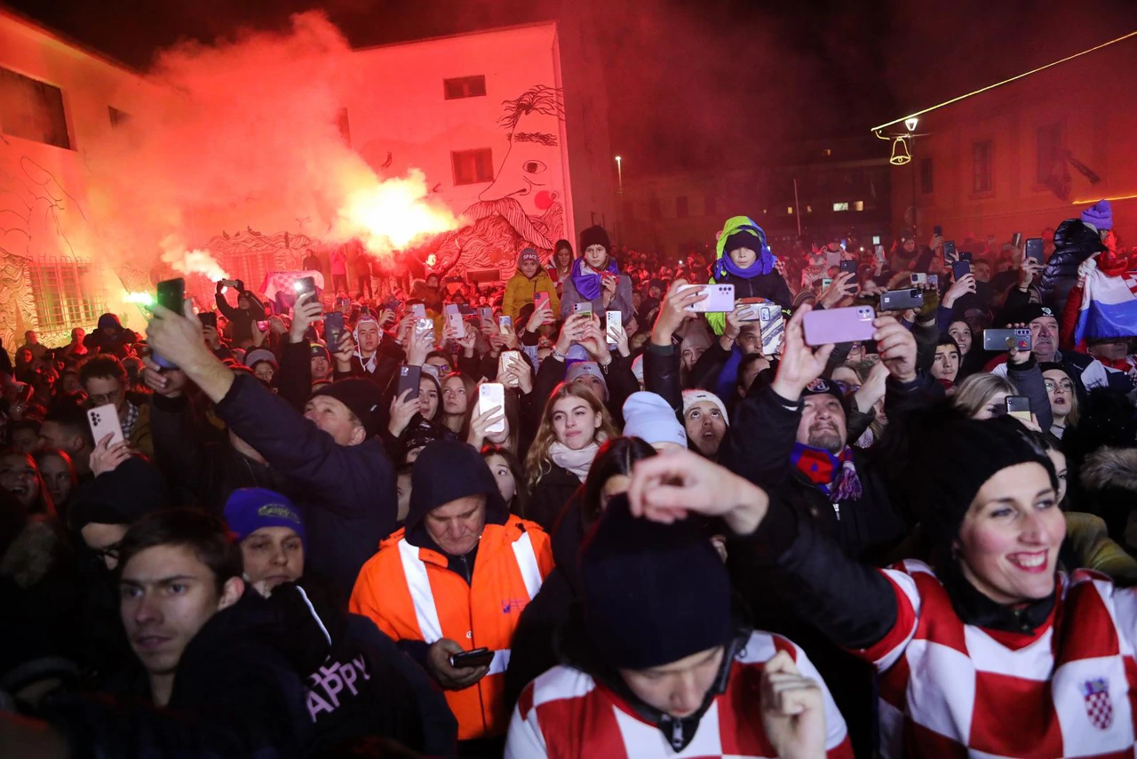 Doček Brozovića i Budimira u Velikoj Gorici, Foto: Zeljko Hladika /Pixsell