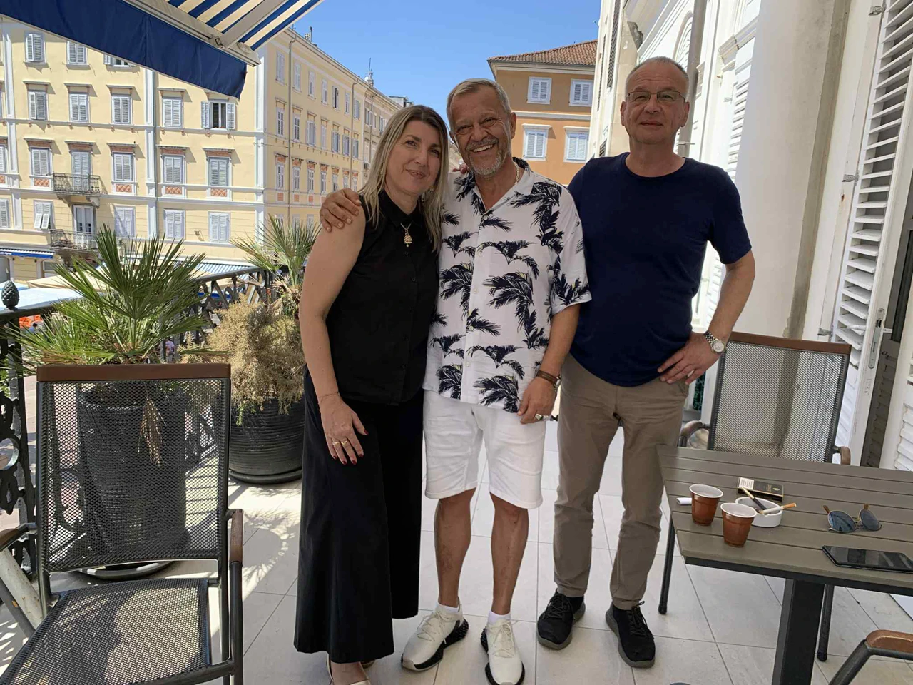 Lucija Fanton, Albert Petrović i Emir Hadžihafizbegović 