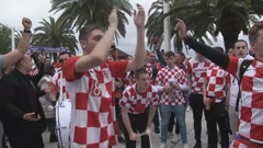 Navijači okupirali Rivu, Foto: HTV/HRT