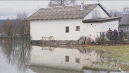 Poplava u blizini kuća