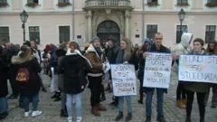 Prosvjed studenata u Osijeku