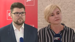 Peđa Grbin i Sandra Benčić