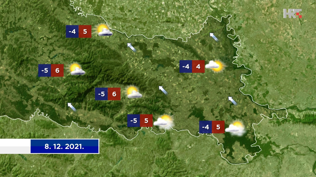 emisija Vrijeme, Foto: HTV/HRT