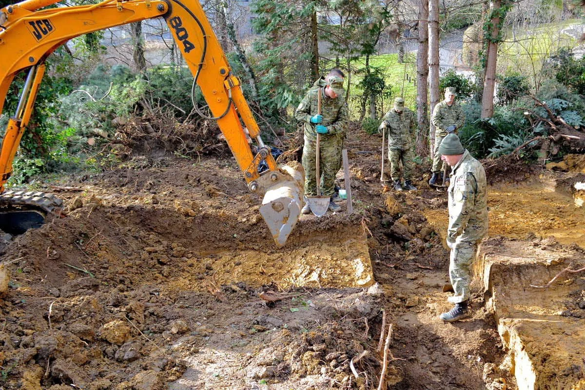 Excavations (Photo: Ministry of Veterans' Affairs)