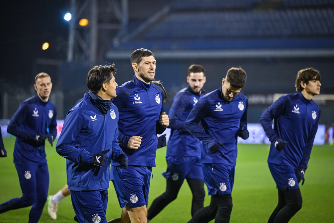 Trening Dinama, Foto: Neva Zganec /PIXSELL