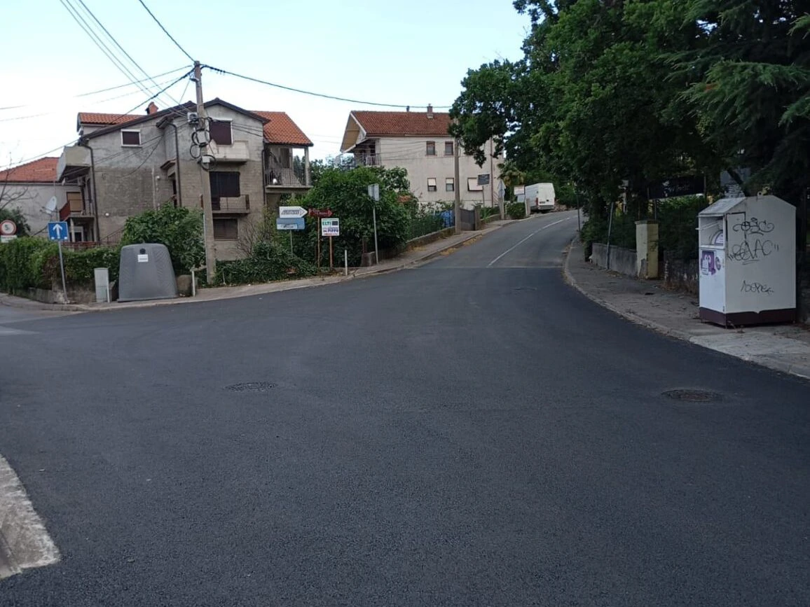 Novi afalt na Gornjem Zametu , Foto: -/Rijeka plus