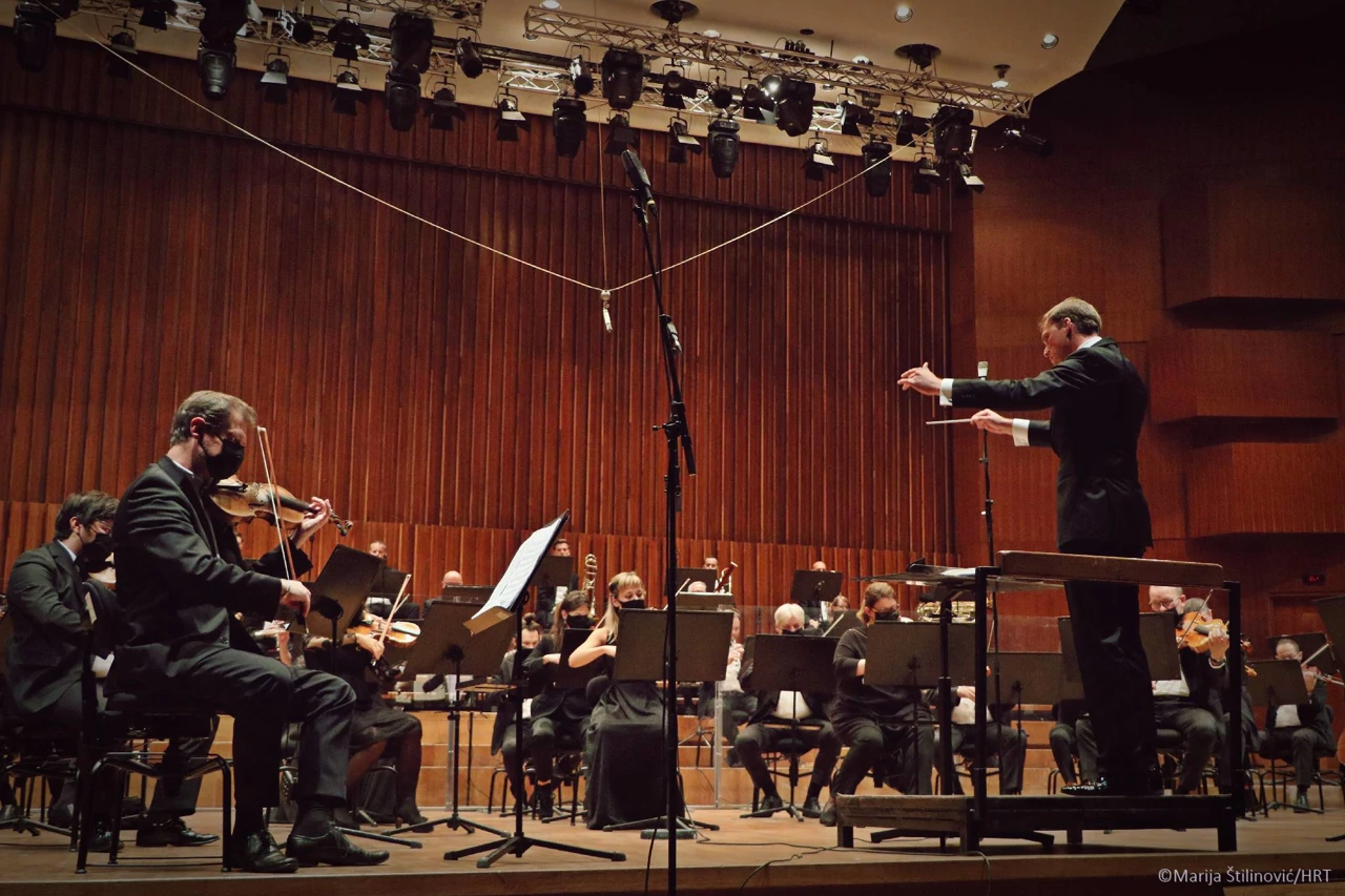 Ivan Hut i Simfonijski orkestar HRT-a, Foto: Marija Štilinović/HRT